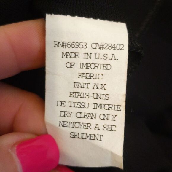 Cynthia Steffe black v-neck sleeveless midi dress with shark bite hem XS - Picture 7 of 8